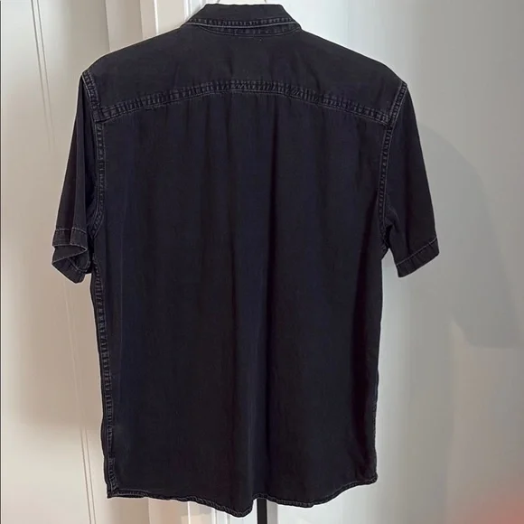 GAP Black Casual Button Down Shirt - Picture 6 of 6